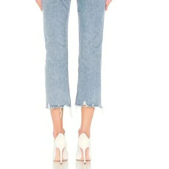 GRLFRND Tatum Straight Leg Crop Jeans Size 31 - Picture 3 of 8